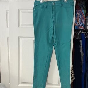 Women’s Teal Slim Jeans
